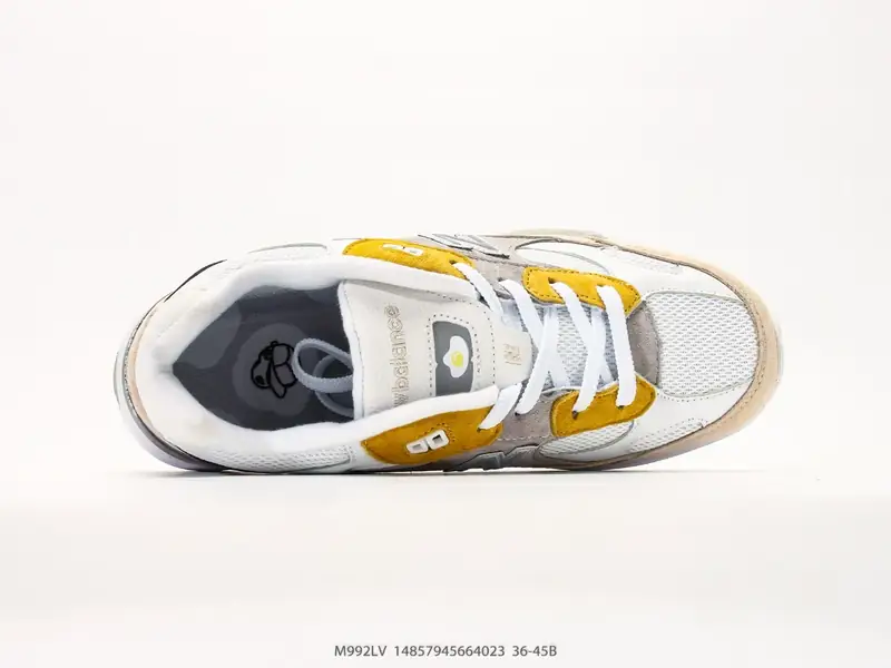 New Balance Sportschuhe Retro Atmungsaktiv Leder M992LV #14857945664023